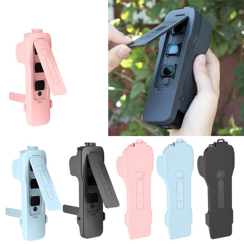 Filter Storage Protective Cover for Pocket Camera Lightweight Portable Includes Multiple Filter Slots and Ergonomic Grip
