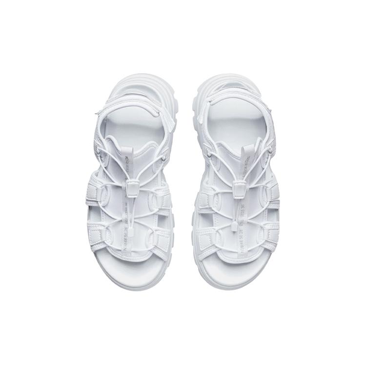 Li Ning LN Hiker Beach Sandals Women's Standard White AGUR016-2