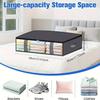 1pc Under Bed Storage Containers Blanket Storage Bag Shoe Storage and Organization Space-Saving Bedding Organizer for Bedroom