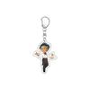 55MM Anime CODE GEASS Lelouch of the Rebellion Keychain Lelouch Lamperouge Key Chain Acrylic Model Plate Christmas Gifts