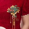 Dragon & Phoenix Wedding Corsage Set: 2 Corsages for Bride, Groom, & Parents