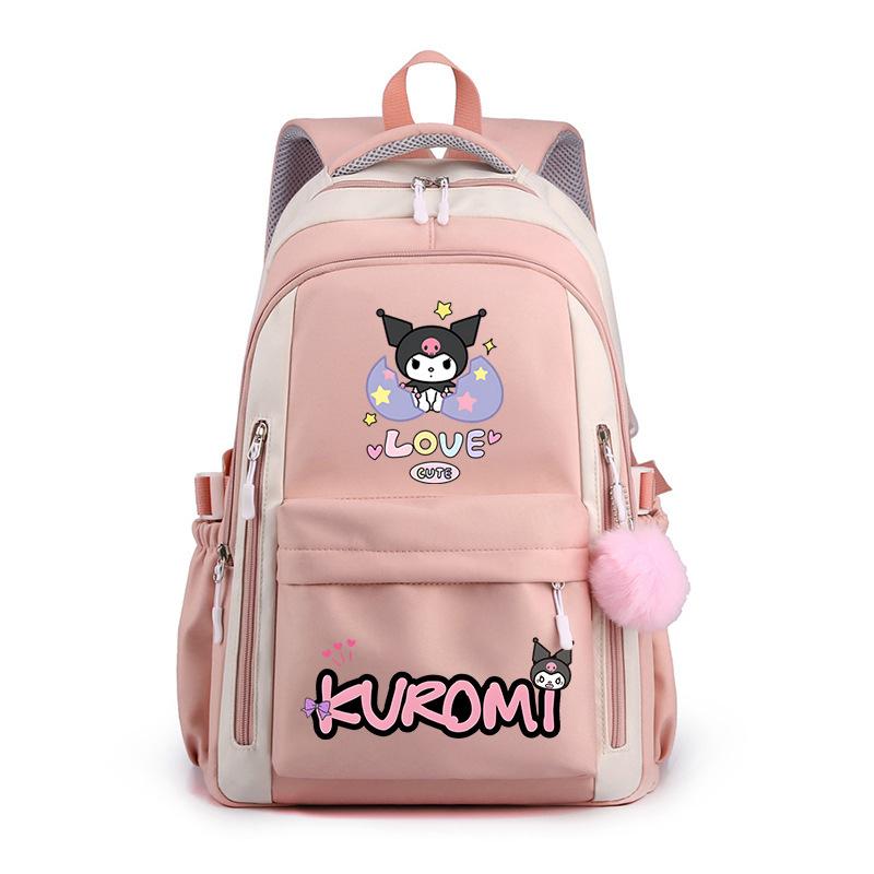 Cartoon Printed Schoolbag Japanese Primary School Students Junior High School Large Capacity Cute Cartoon Backpack