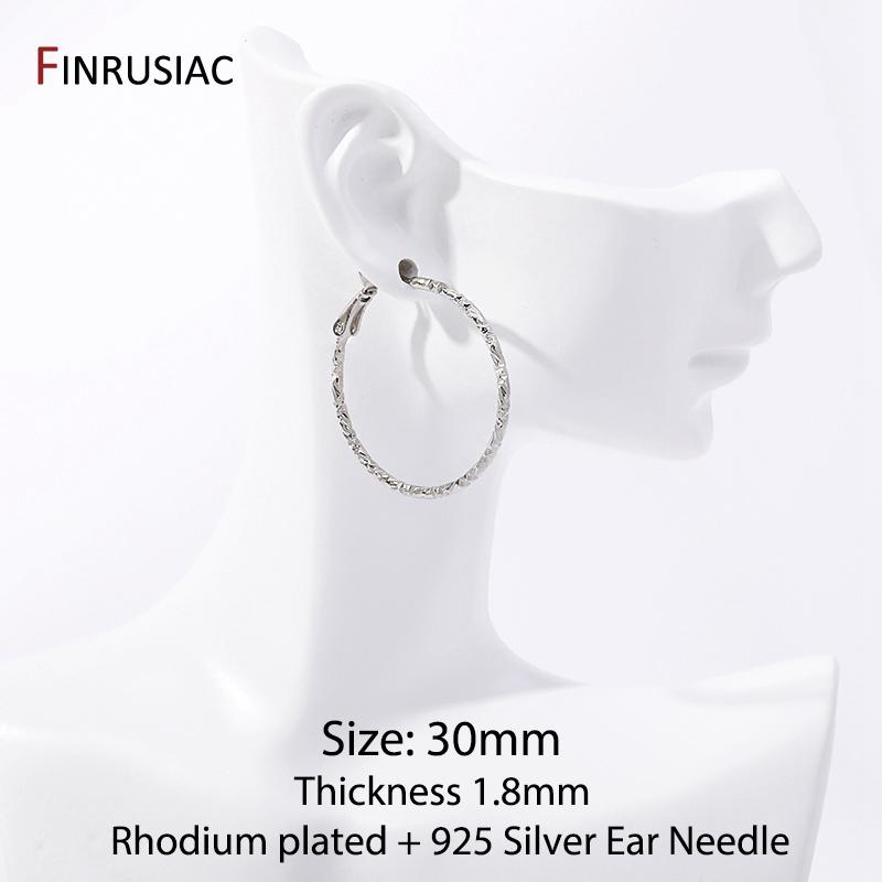 

New Simple Oversize Geometric 14K Gold Plated Brass Hoop Earrings For Women Circle Twist Big Loop Earrings Party Jewelry Gift 1 Pair