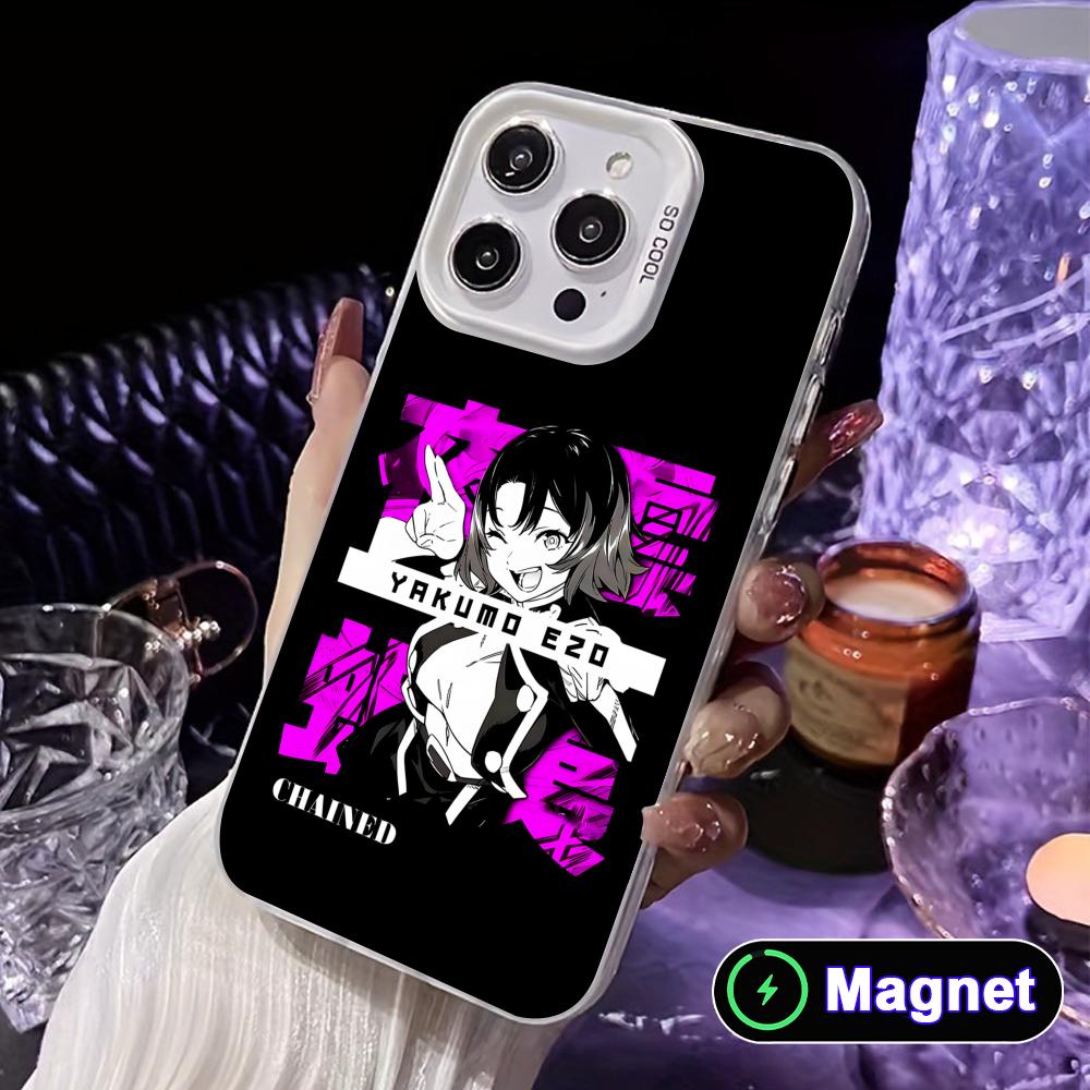 Mato seihei Yakumo Ezo White Translucent MagSafe Mobile Phone Case for iPhone 17 16 15 14 13 12 11 X XR XS Air Pro Max Plus