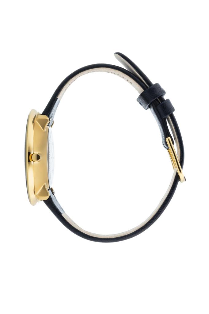 ARNE JACOBSEN STATION 53207-1604GP 34mm Watch with Nordic Design, Water Resistant for Daily Use (Quiet Design with No Second Hand), Oxford Blue