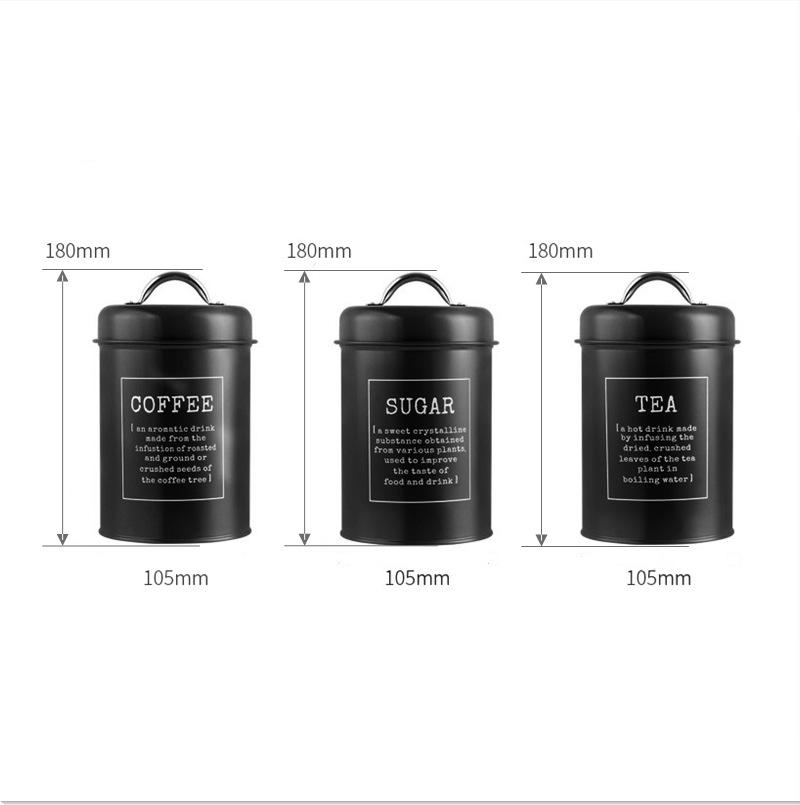 12-Color Metal Sealed Storage Can: Ideal for Coffee, Tea, Snacks, Nuts, Seeds, and Candy