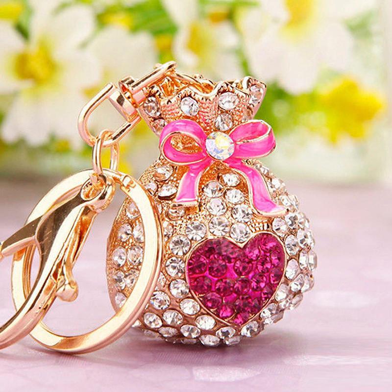 

Bag Blessing Colorful Keychain Unique Metal Keyring Suitable As Gifts Friend For StyleE