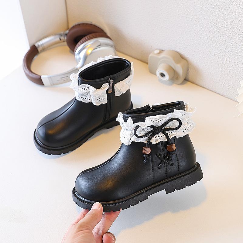 New Fall and Winter Style Children's Shoes for Boys and Girls - Anti-slip Soft-soled Short Boots