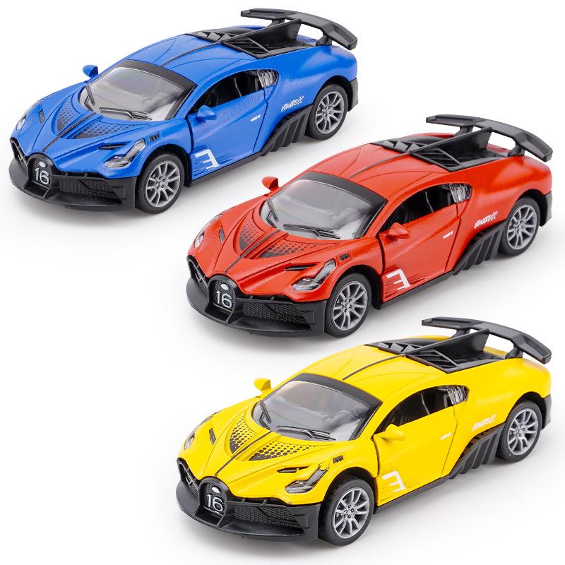 Boy toy alloy car 1:36 rebound simulation sports car off-road vehicle model as a gift for children