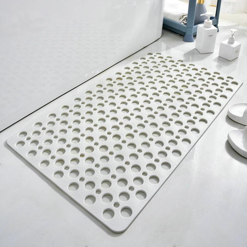 1Piece Non-Slip Bathroom Mat Shower Mat Bathroom Shower Anti-Slip Mat Foot Mat Bathroom Supplies