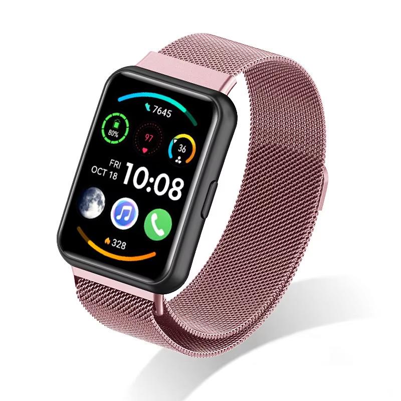 Huawei FIT 1/2 Milanese Magnetic Strap for Watch Strap Replacement