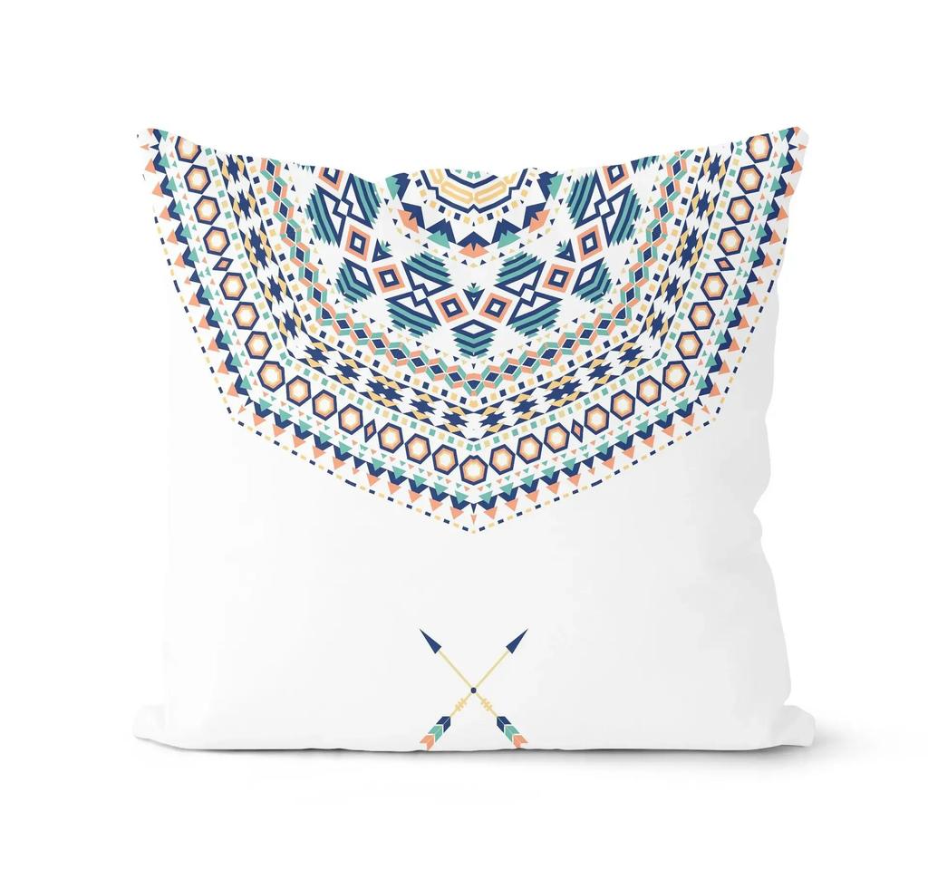 Home Decor Retro Abstract Geometric Tribal Style Print Pillowcase Sofa Pillow Cushion Cover Pillowcase Cushion Funda De Almohada