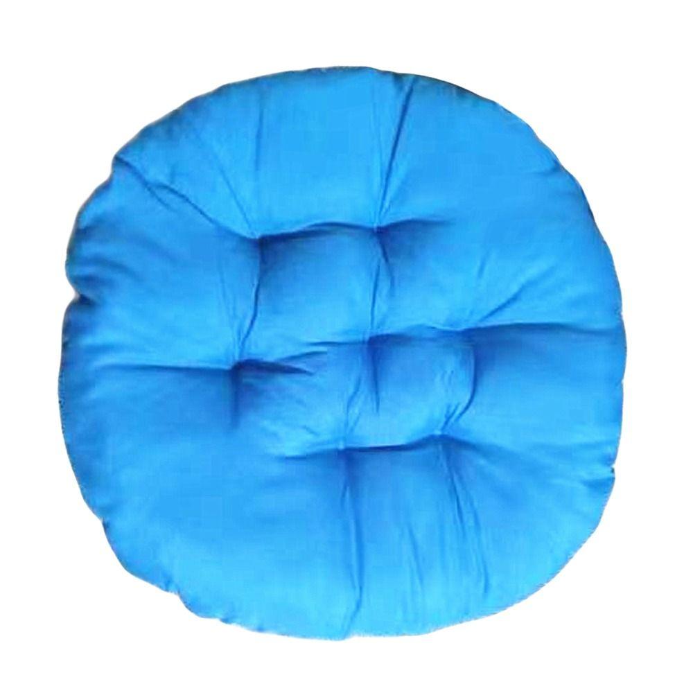 Nap Pillow Chair Cushion Solid Color Round Cushion Durable Tatami Mat  Winter