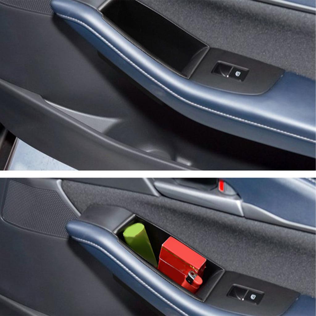 Car Door Side Storage Box Automotive Door Side Storage Box Replacement for Mazda CX 30 Front and Bear Door