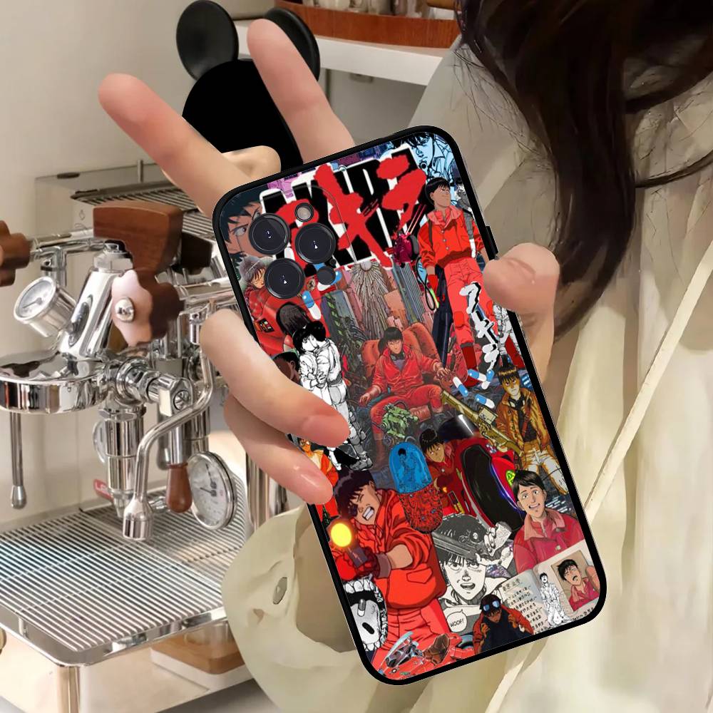 AKIRA ANIME CARTOON Phone Case For IPhone 17 16 15 14 11 12 13 Mini Pro XS Max Plus Funda Shell