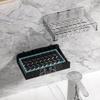 Wall Mounted Soap Rack Self Adhesive Soap Storage Tray Detachable Soap Dish Holder  Toilet