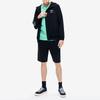 Fila Solid Color Letter Logo Casual Simple Sports Knit Five-Point Shorts Men Shorts Black F11M228607FBK