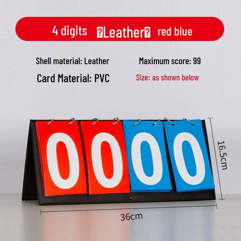 Versatile Sports Flip Scoreboard for Table Tennis, Football, Badminton, Basketball