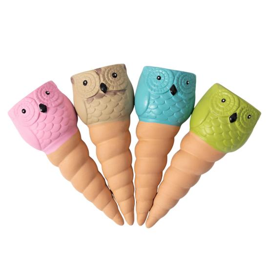 

4 шт. Лейка для цветов, дизайн в виде совы, поливочный шип, система гидратации растений, поливочный шип, всепогодное решение для полива растений 4pcs