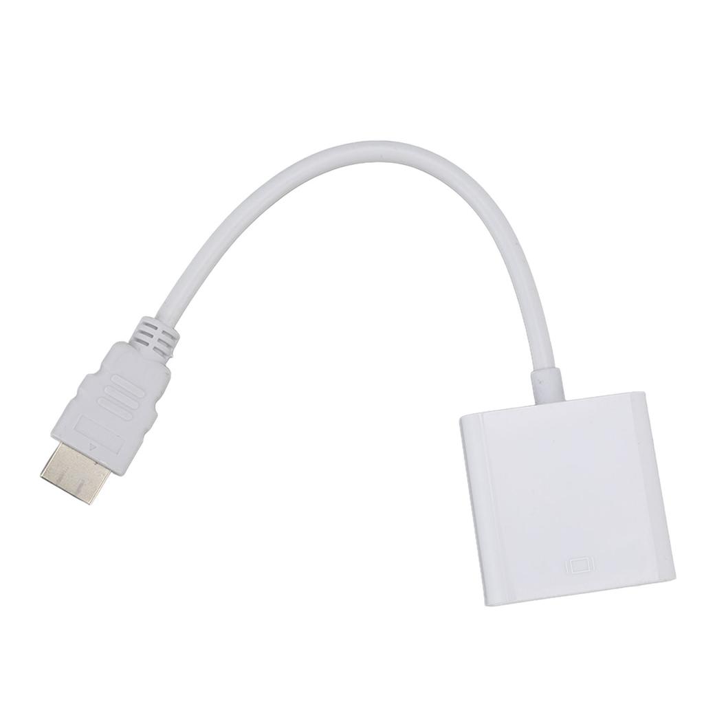 HD Multimedia Interface To VGA Adapter ABS 1080P/1.4 Output Plug and Play HD Multimedia Interface To VGA Converter