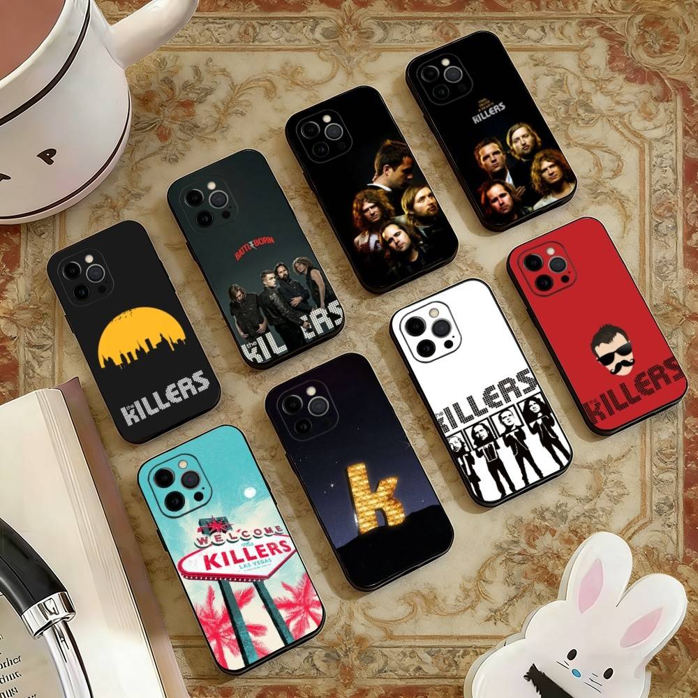 Band The k-Killers Phone Case Silicone Soft For IPhone 17 16 15 14 13 12 11 X XR Plus Pro Max Plus