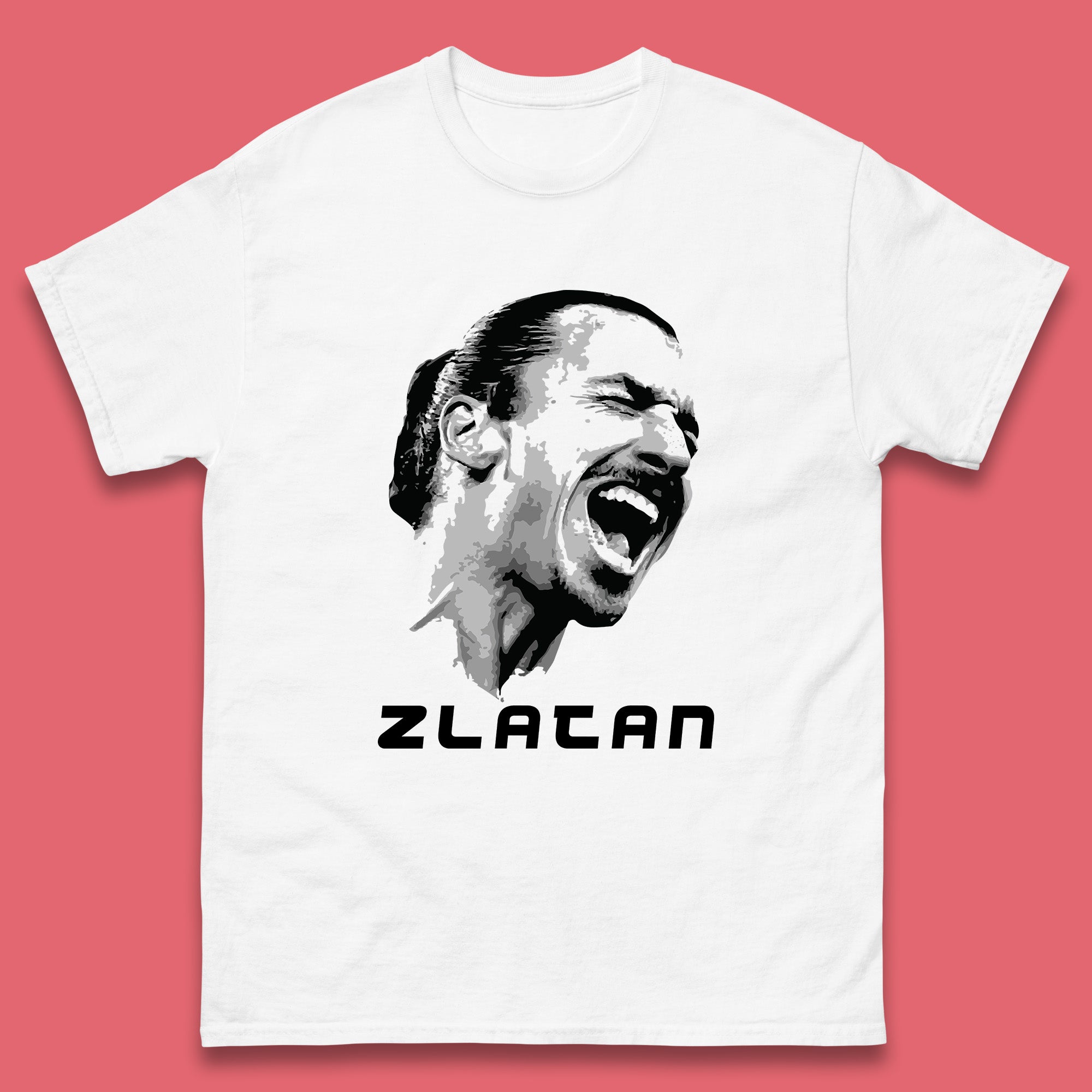 

Football Player Retro Style Portrait Sweden National Team Soccer Player Swedish Professional Footballer Sports Champion Mens Tee Top S
