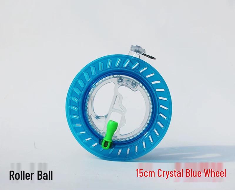 Weifang Crystalowy Kołowrotek do Latawca z Samoblokującym Kołem dla Dorosłych i Dzieci - Puste Wzornictwo Narzędzie do Puszczania Latawca