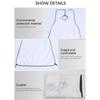 1pcs Beard Catcher Cape Bib Suction Apron Hair Shave Beard Catcher Clean Care Waterproof Floral Cloth With Two Suctio