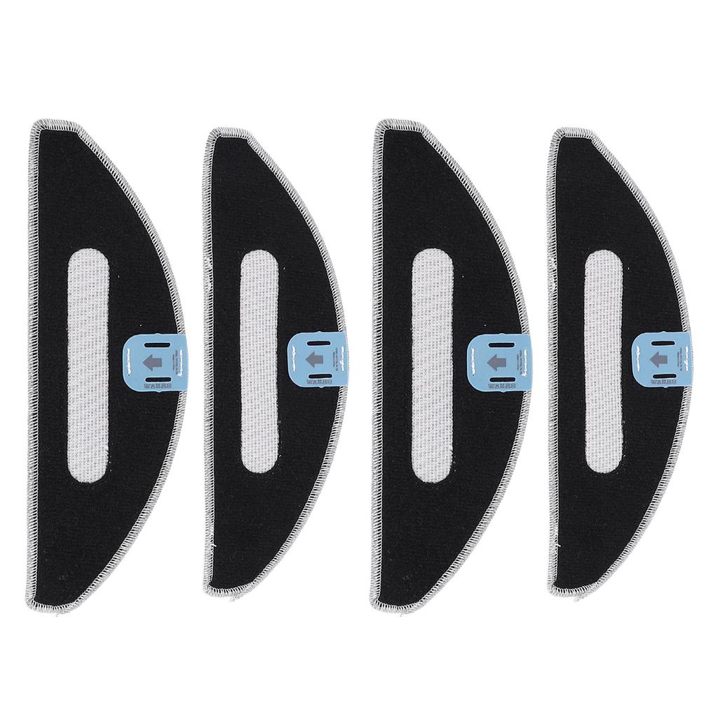 4 ks Náhradní mopové podložky pro robotický vysavač I5 J5 Mop Omyvatelné Opakovaně použitelné Čisticí podložky z mikrovlákna