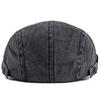 Nový styl Unisex Vintage Prané Baretky Klobouk Vyšívané Kovbojské Klobouky Pro Muže Ženy Retro Plochá Čepice Venkovní Neformální Streetwear Čepice