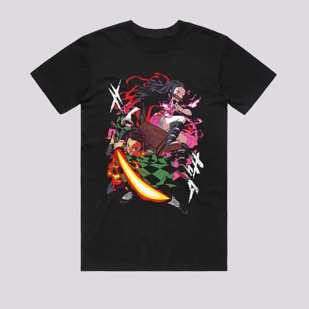 Anime Demon Hunter Siblings Tshirt Size S4xl Gift For Friends For Kids S