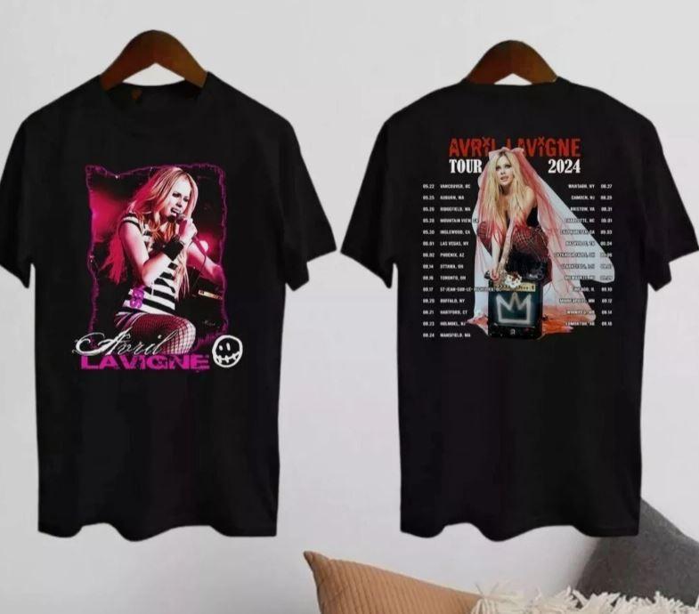 Футболка Avril Lavigne Greatest Hits Tour 2024 XXL