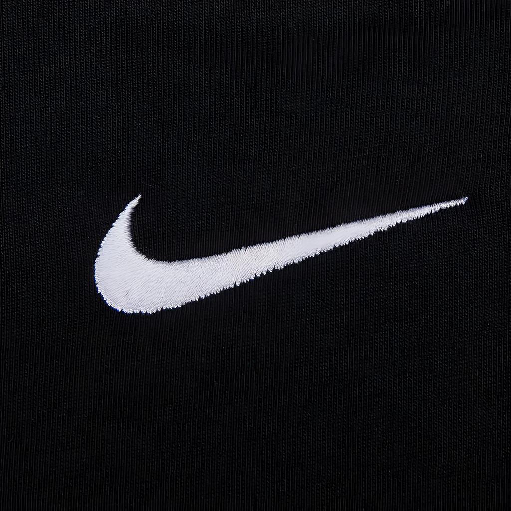 Nike Nsw Icon Clash Cap Sleeve T-Shirt With Embroidery And Breathable Design Women Tops Black DJ7159-010