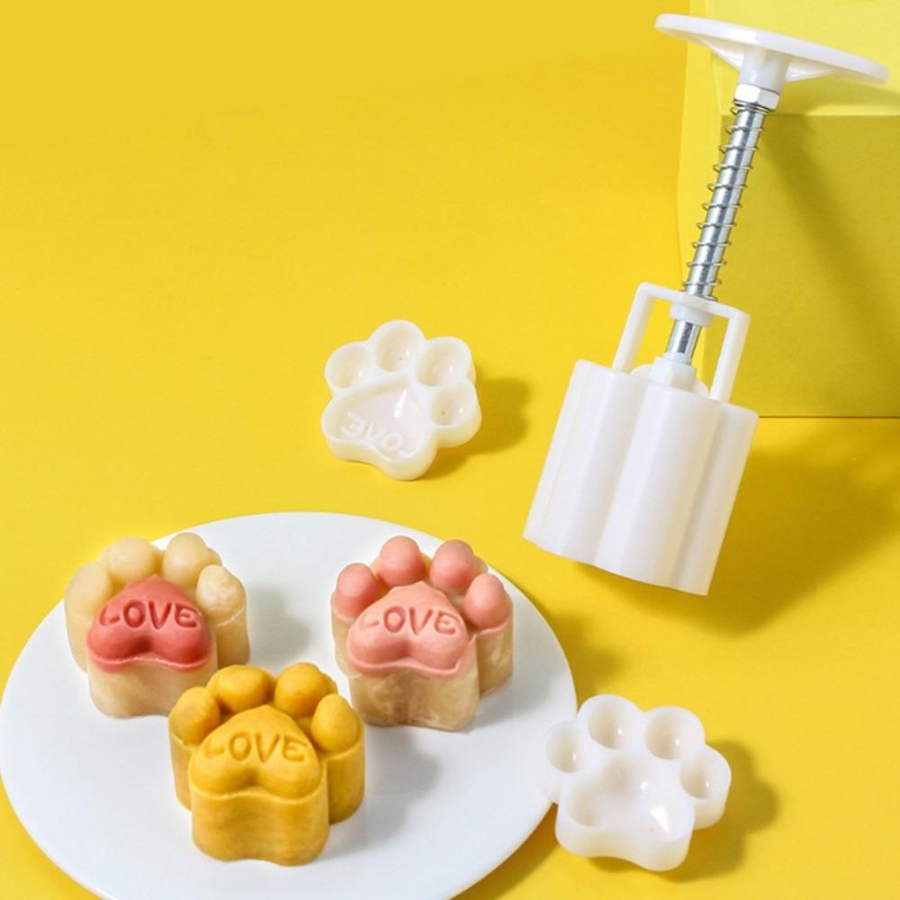 

Reusable Cookie Mold DIY Pastry Baking Tool Baking Tool New Cat Paw Mooncake Molds