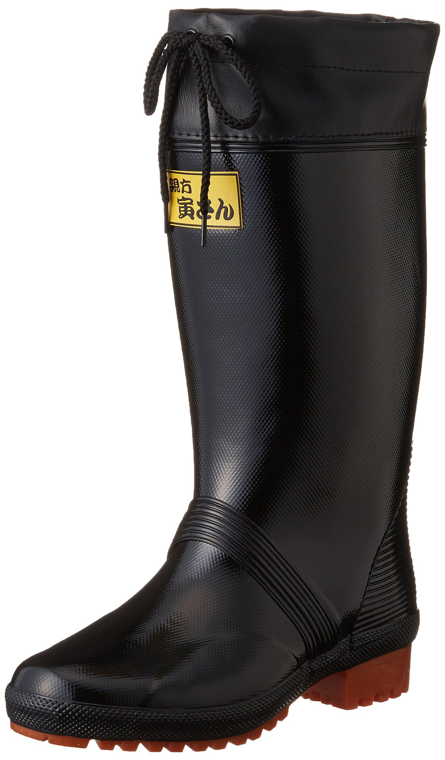 

Fukuyama Rubber Rubber boots with mesh fiber Tora Oyakata black with boot cover 27.0cm