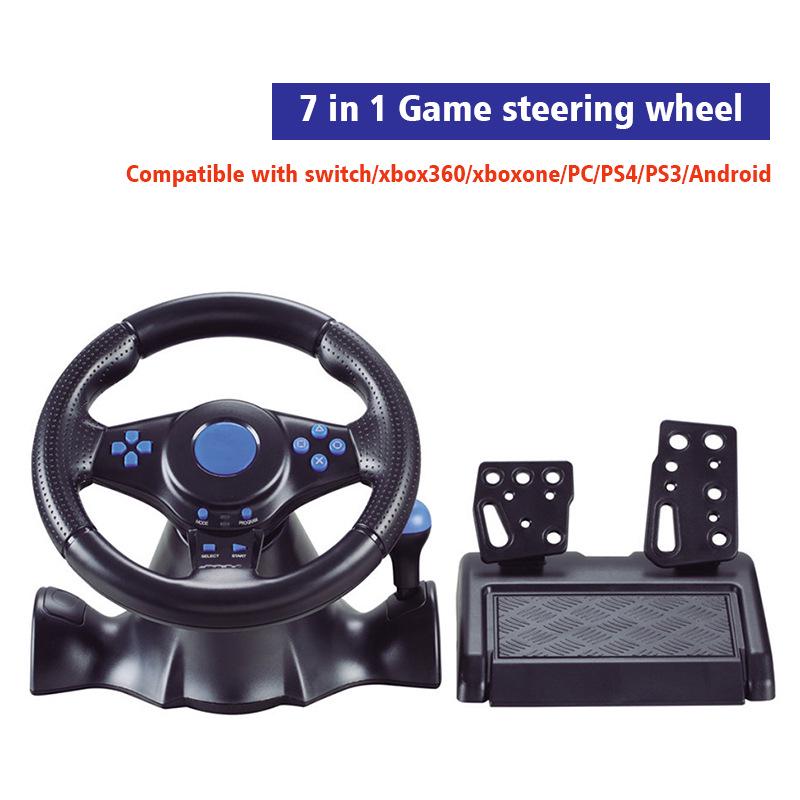Multi-Platform Racing Wheel for Switch/Xbox/PS/PC Games