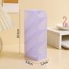 Macaron Color 4 Grid Oblique Insertion Desktop Organizer Pen Holder Pencil Makeup Brush Storage Box School Stationery Quality