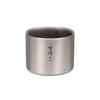 Snow Peak Stacking Mug, Yukimine Series, 200ml, Titanium, Double-Walled, M200 TW-128