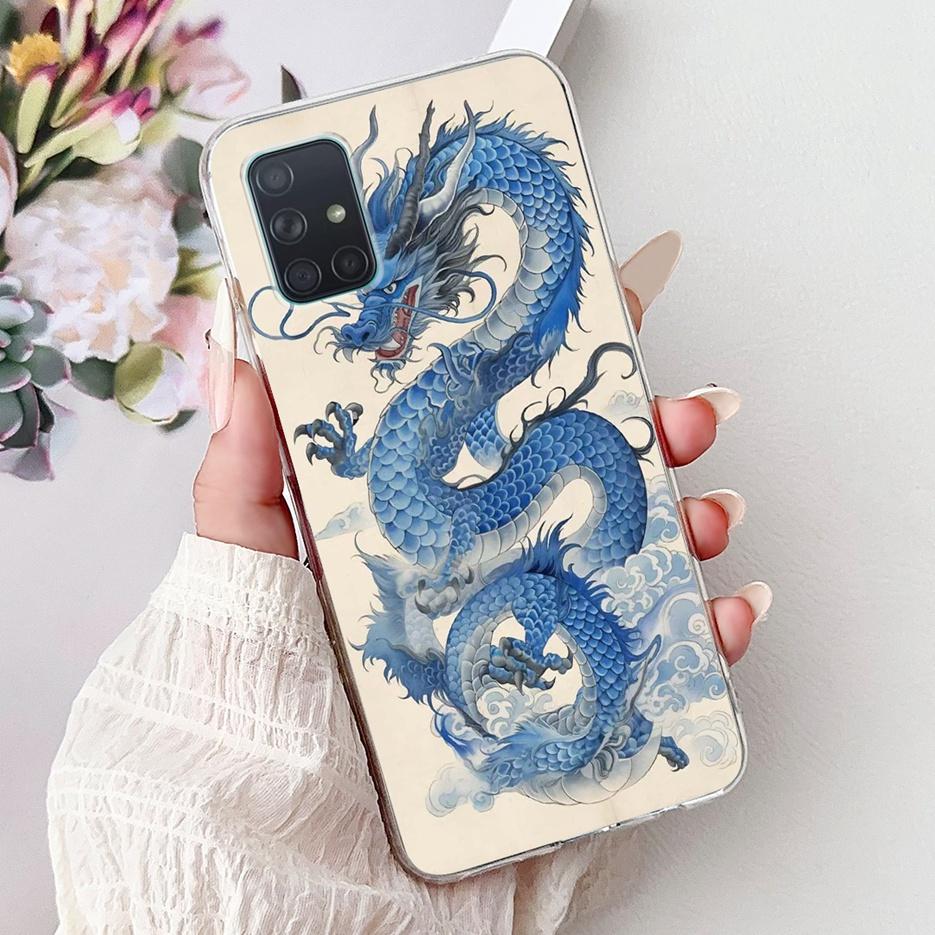 For Samsung Galaxy A31 A51 A71 Case A315F A515F A715F New Luxury Painted Cover Soft Silicone Case For Samsung A51 A 31 71 Fundas
