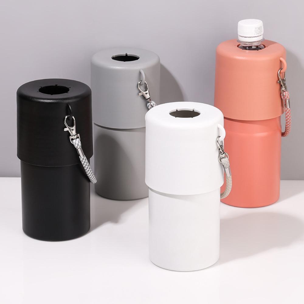 600ml Insulated Cup 316 ceramic Straw Thermal Bottle New Vacuum Cup