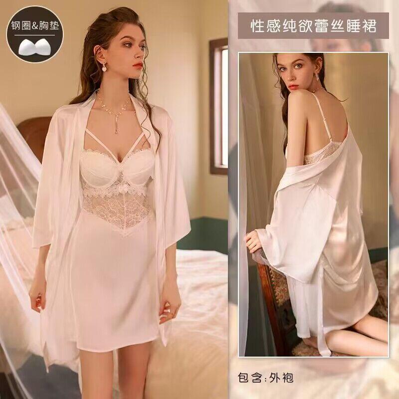 Sexy dessous sexy spitze satin pyjamas frauen uniform verführung reines verlangen perspektive leidenschaft reines verlangen pyjamas loungewear