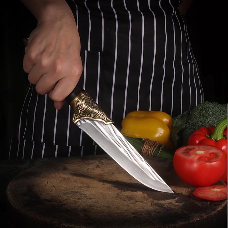 Nůž Bonig z nerezové oceli Nože na ryby Sekáček na maso Nůž na loupání Ručně vyráběný kovaný kuchyňský nůž Kuchařský nůž Kráječ