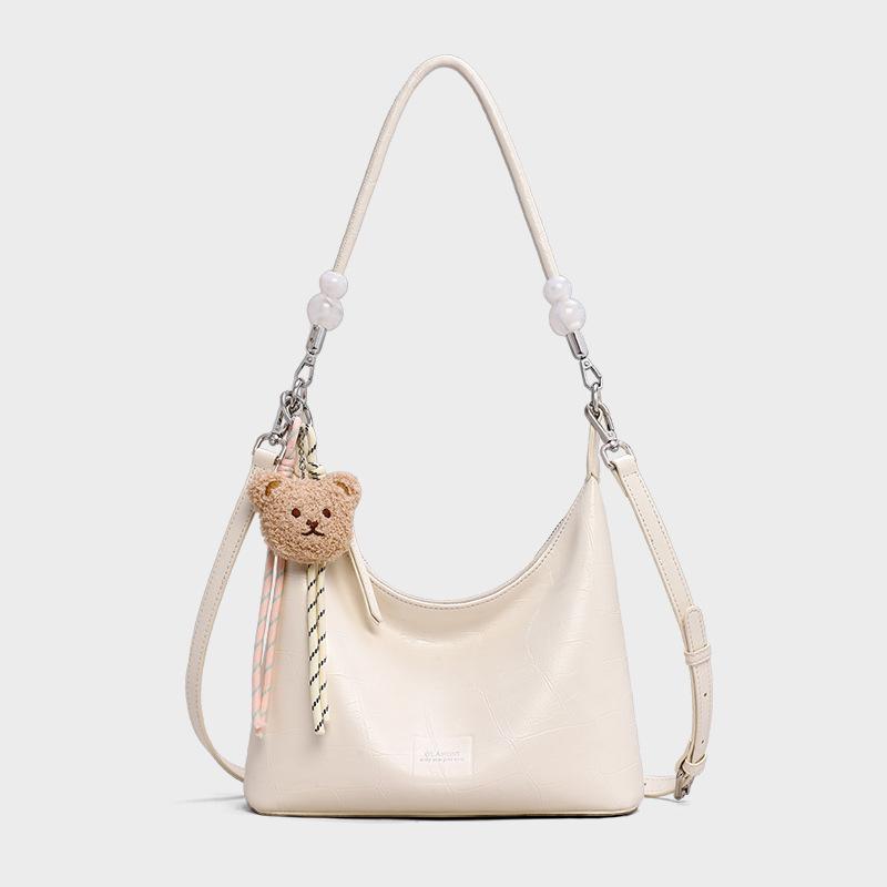 Bag Women'S Bag One Shoulder Messenger Bag High Sense Fashion Versatile Simple Commuter Armpit Bag