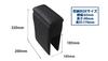 Spiegel Console Box with Armrest for Honda Acty Truck HA6/HA7, Black, SPCB15-90001
