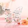 Butterfly Acrylic Decoration Mother's Day Valentine's Day Gift Transparent Acrylic Ornament Home Decoration