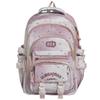 Schoolbag Wholesale Multi-grid Layer Pocket Schoolbag Girls Junior High School Students High Value Backpack New Large Capacity Backpack
