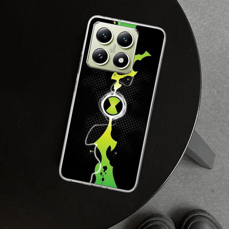

Cartoon Ben 10 Phone Case Cover for Xiaomi Redmi Note 15 14 13 12 11 Pro Plus 14S 12S 11S 11T 11E 10S 10 Customized Fundas Redmi Redmi Note 13 Pro 5G