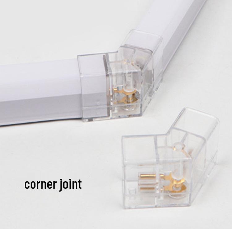 LED Honeycomb Lamp Kit: Splicing Accessories with Three Tubes, Corner Connectors, and Transparent All-Plastic Workstation Lamp