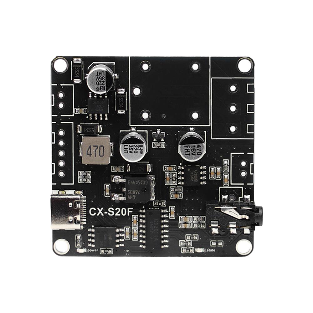 Voice Playback Module MP3 Music Player UART Serial Port Control 20W Class D Amplifier Board Support MP3/WAV Decoding