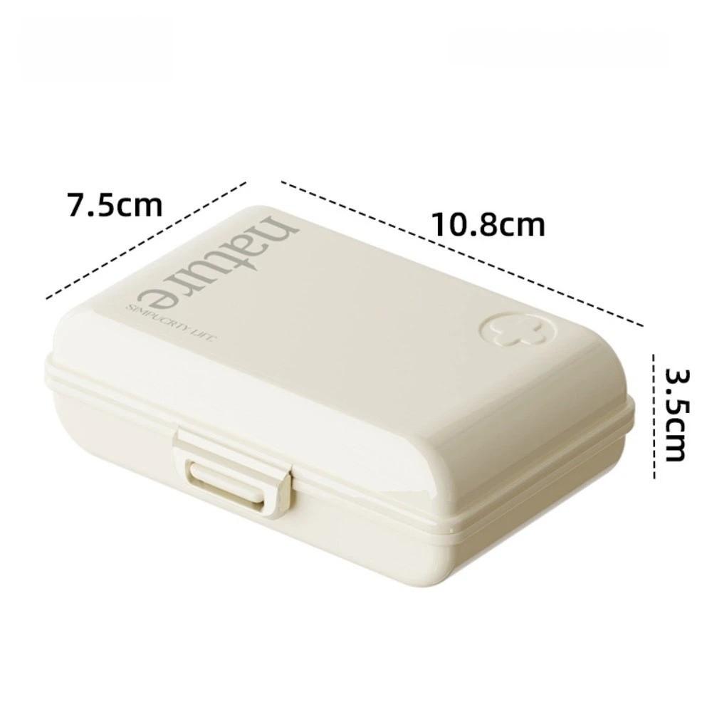 7 Grids Weekly Pill Organizer PP Large Capacity Tablets Container Separate Storage Moisture-Resistant Medicine Case Daily Use